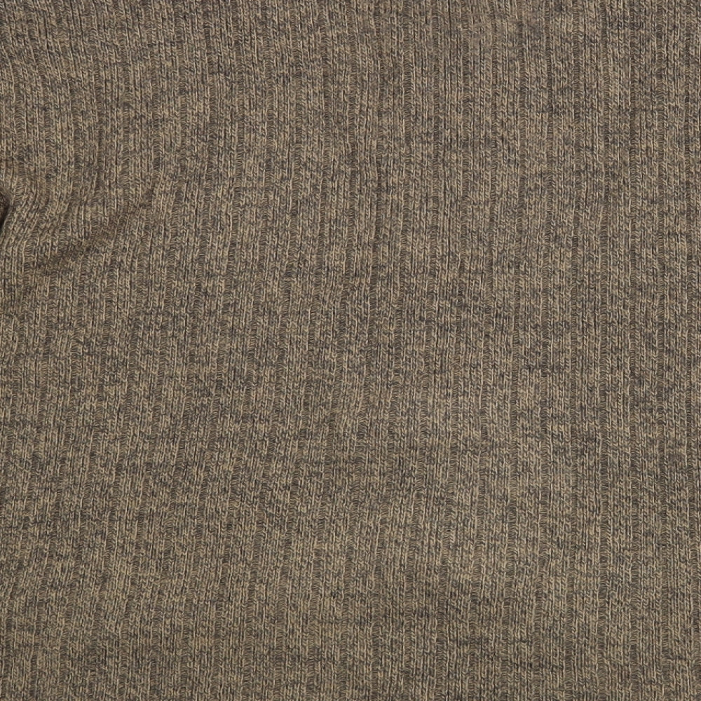 Classics by Greenwoods Mens Beige   Full Zip Jumper Size L