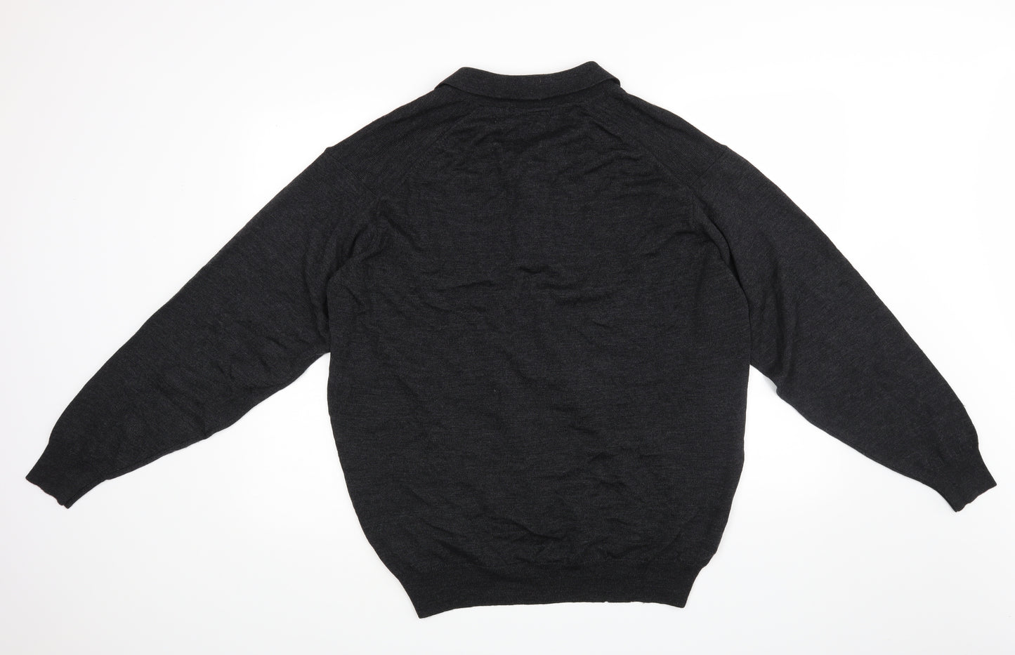 M&S Mens Black   Pullover Jumper Size L