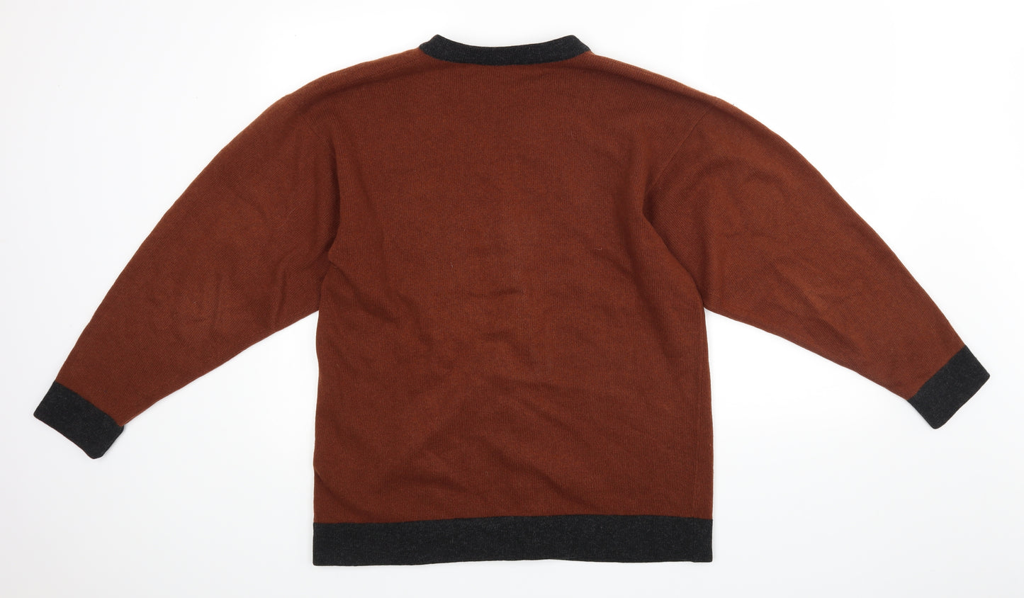 The Collar Company Womens Brown   Cardigan Jumper Size M