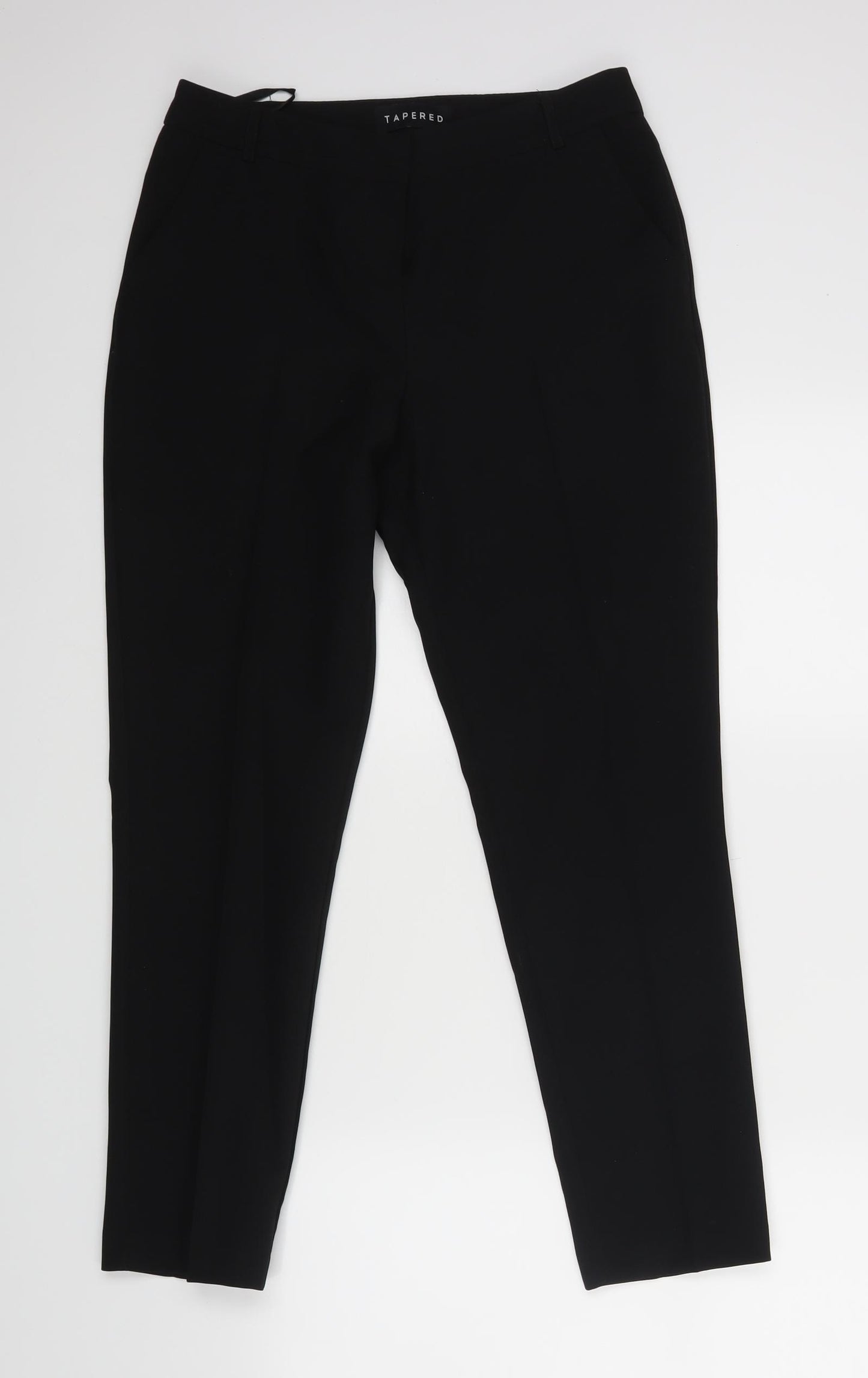 Peacocks Womens Black   Dress Pants Trousers Size 8 L23 in