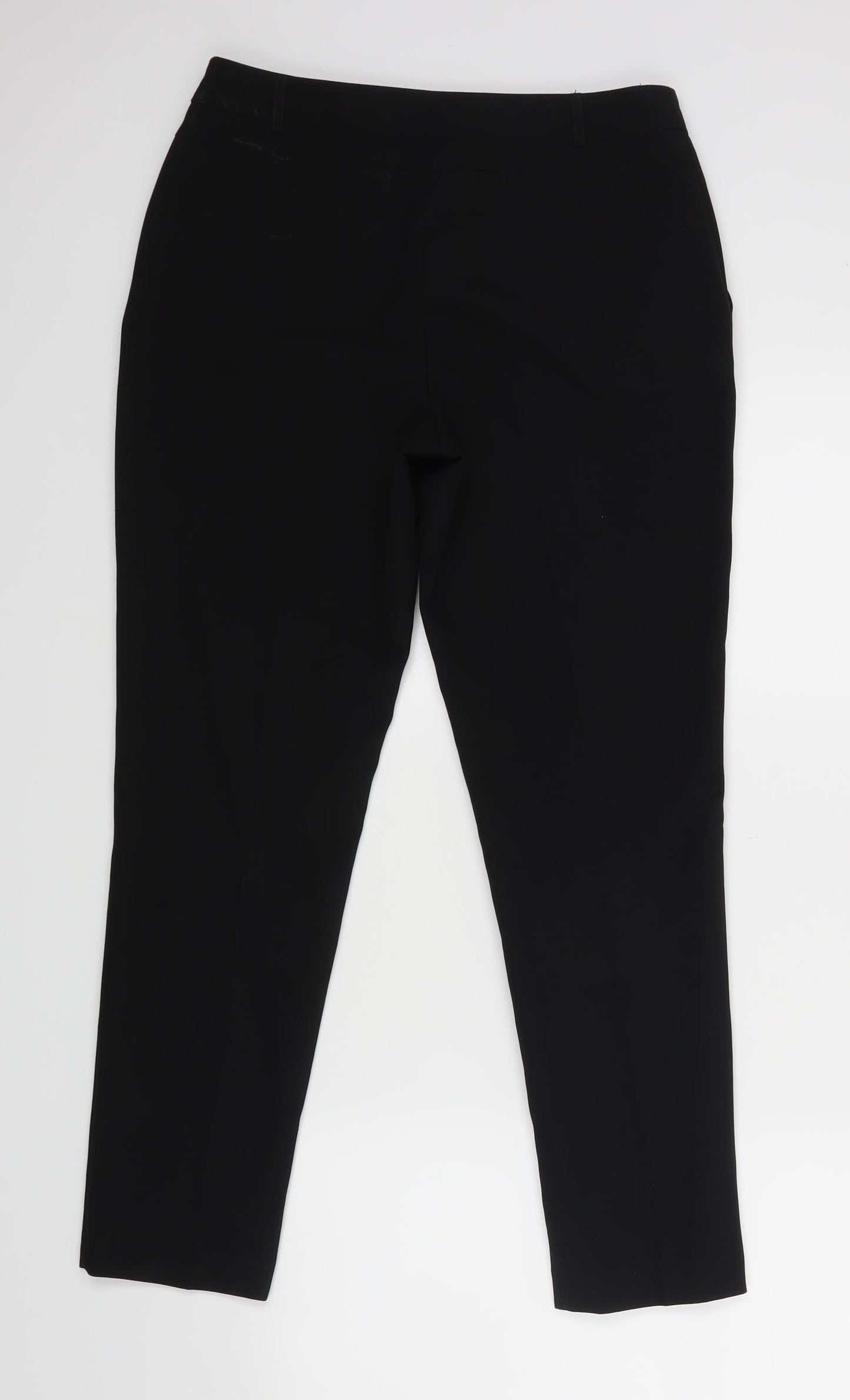 Peacocks Womens Black   Dress Pants Trousers Size 8 L23 in