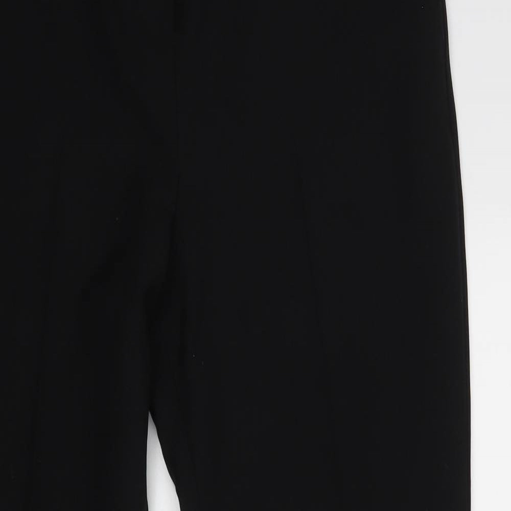 Peacocks Womens Black   Dress Pants Trousers Size 8 L23 in
