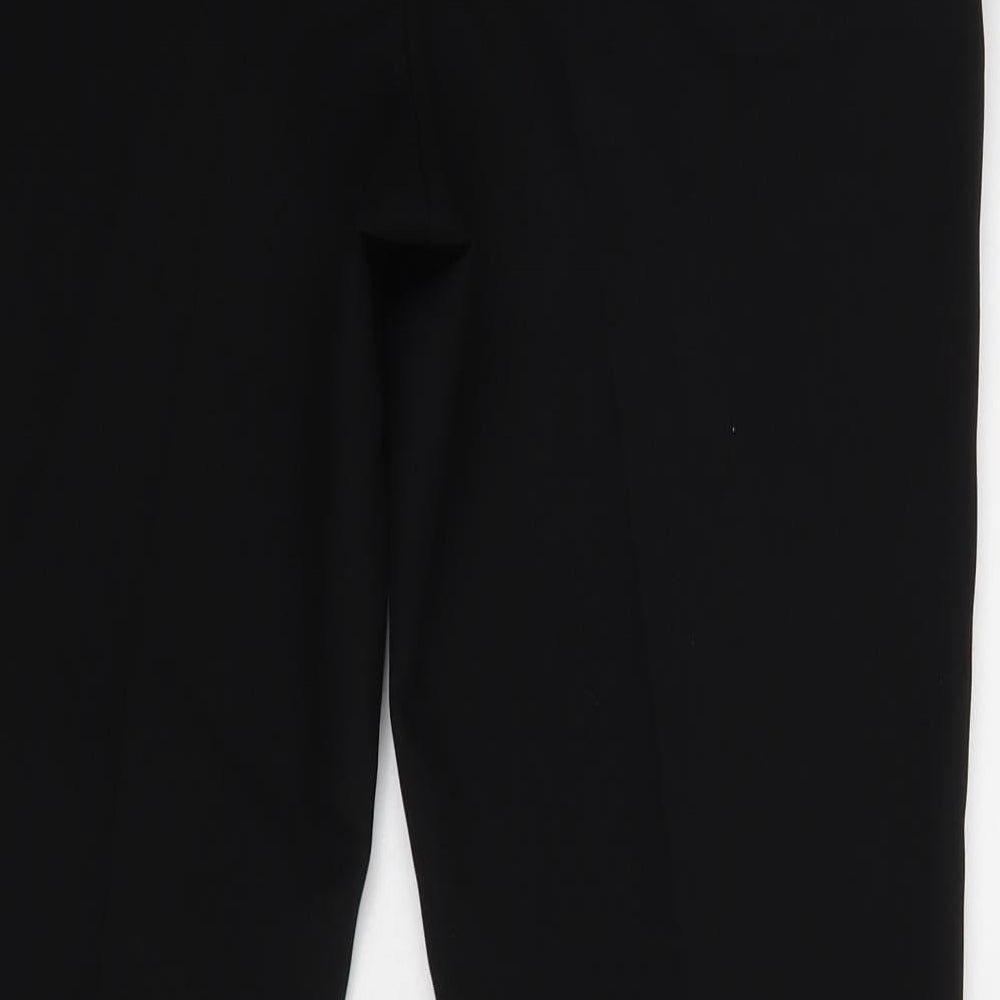 Peacocks Womens Black   Dress Pants Trousers Size 8 L23 in