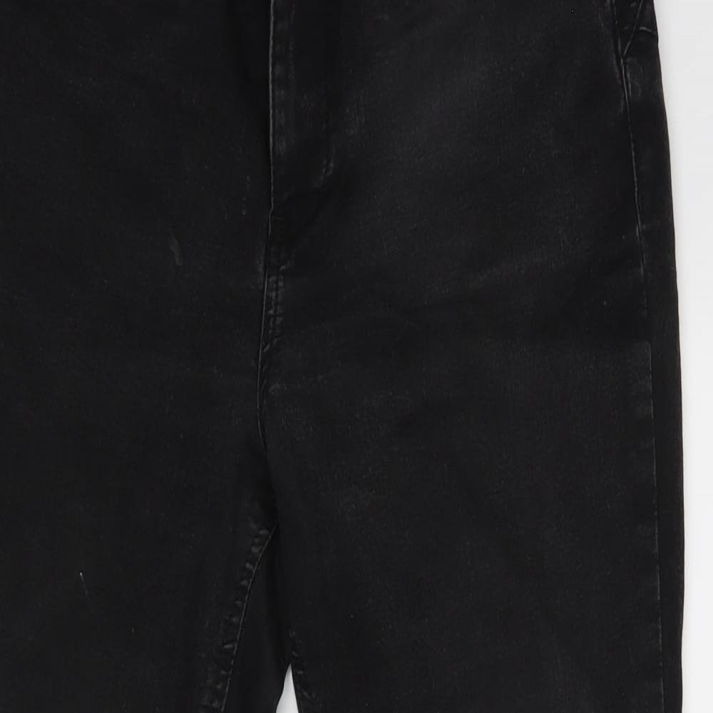 Peruna Womens Black   Skinny Jeans  L26 in