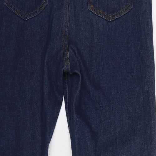 Boohoo Womens Blue   Straight Jeans Size 12 L26 in