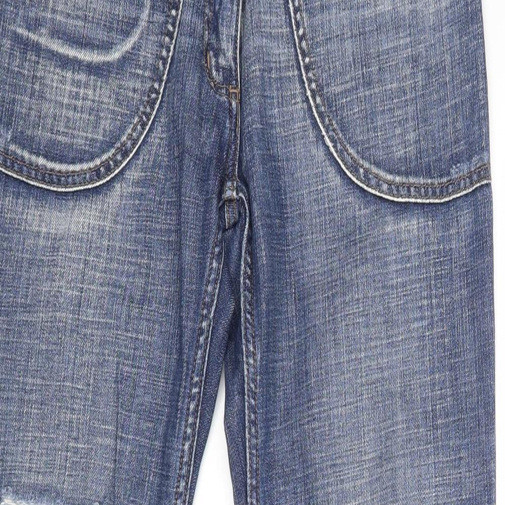 River Island Womens Blue   Straight Jeans Size 10 L29 in