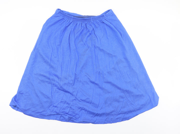 Country Collection Womens Blue A-Line Skirt Size 34 in