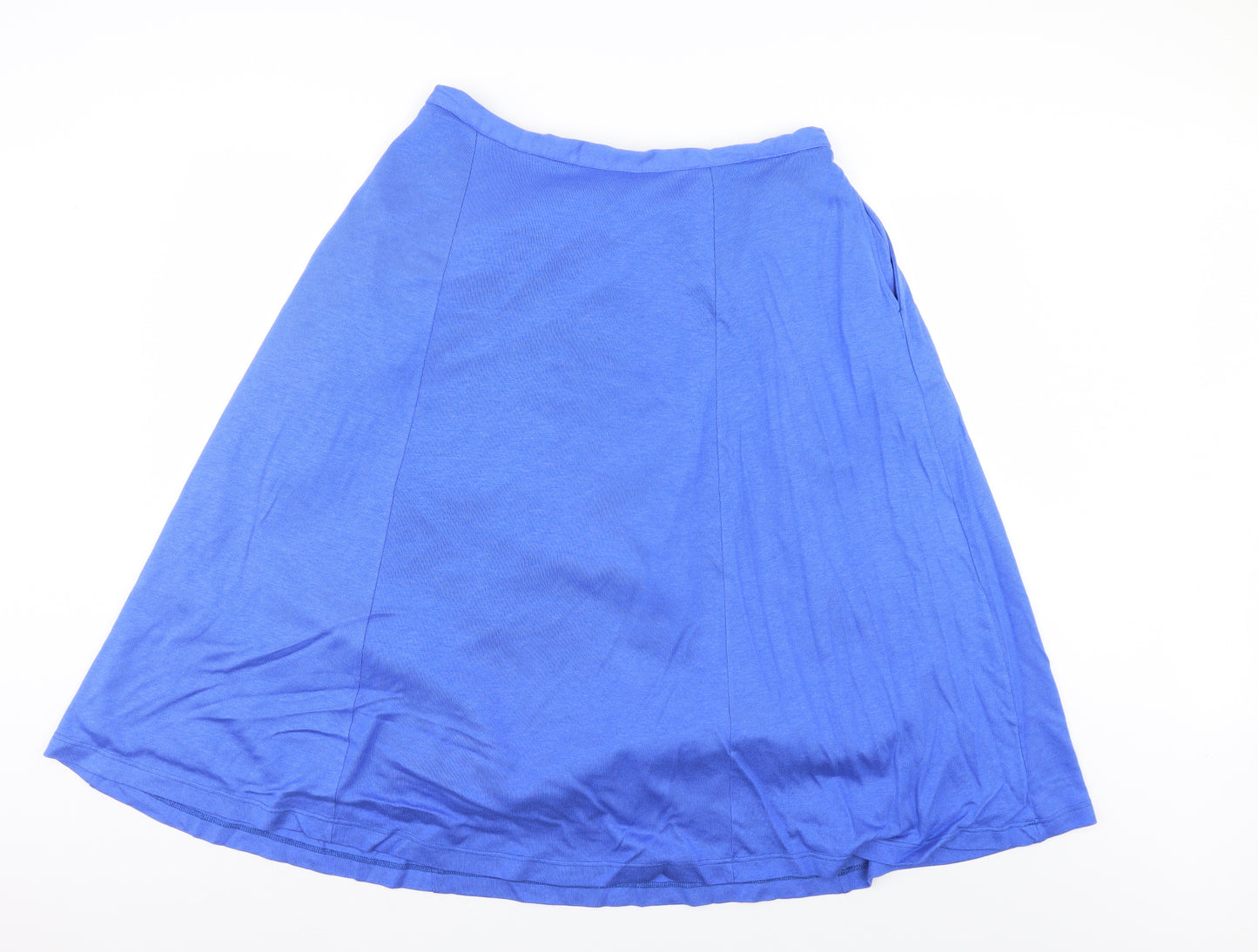 Country Collection Womens Blue   A-Line Skirt Size 34 in