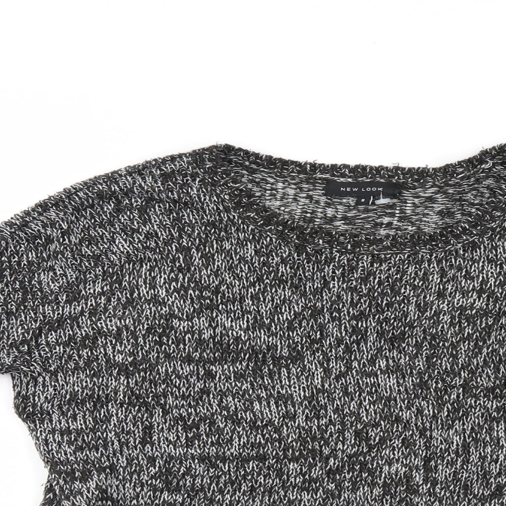 New Look Womens Black   Pullover Jumper Size S