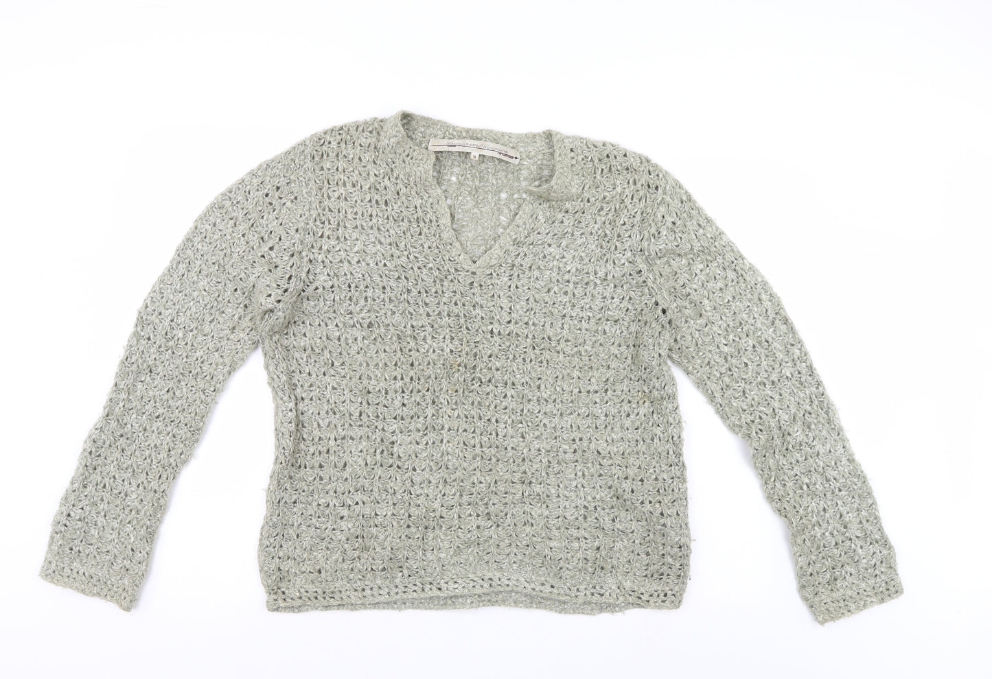 Fat Face Womens Green   Pullover Jumper Size 16