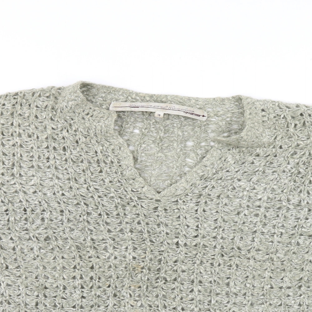 Fat Face Womens Green   Pullover Jumper Size 16