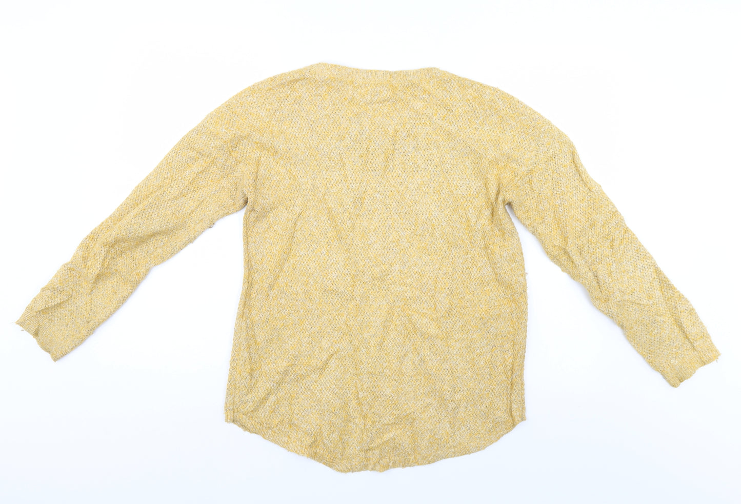 Fat Face Womens Yellow   Pullover Jumper Size 10