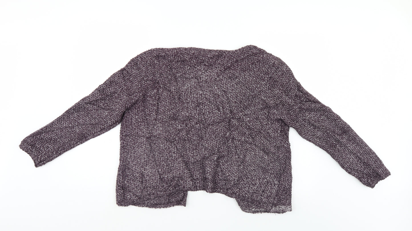DASH Womens Purple   Cardigan Jumper Size 14