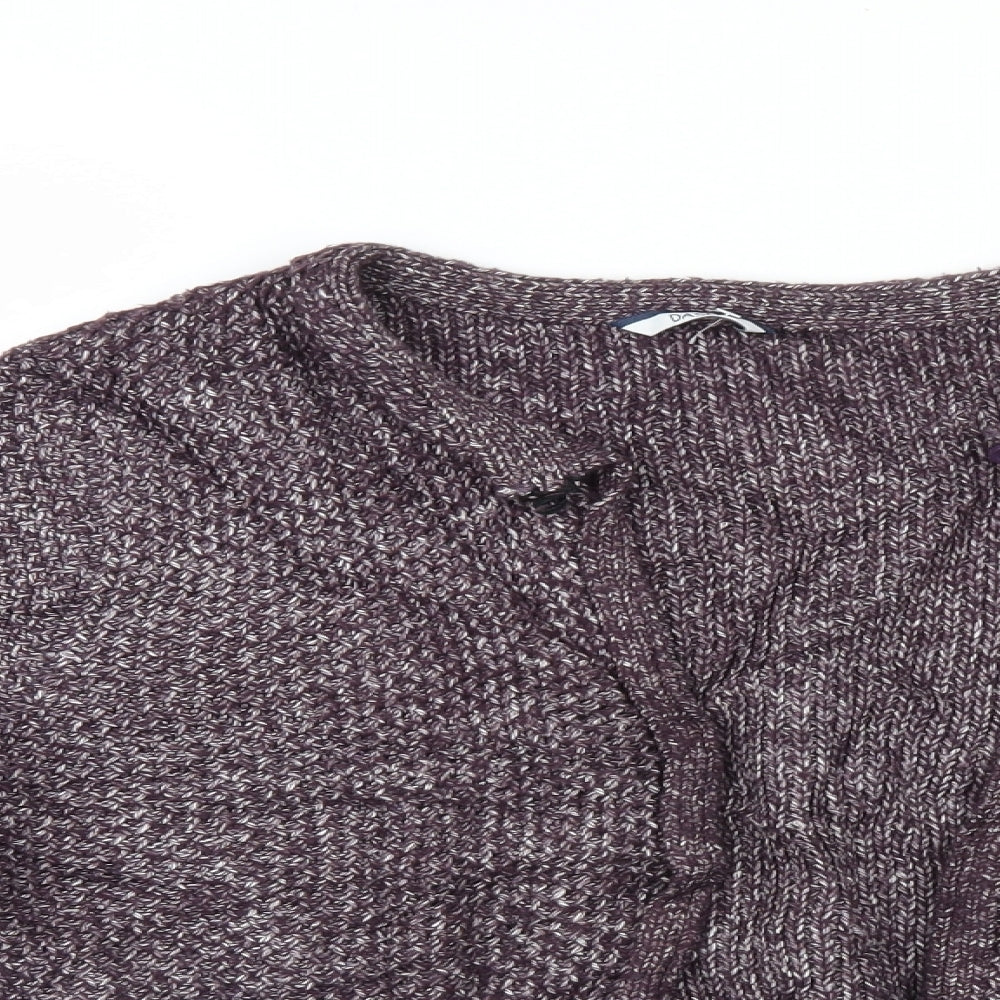 DASH Womens Purple   Cardigan Jumper Size 14