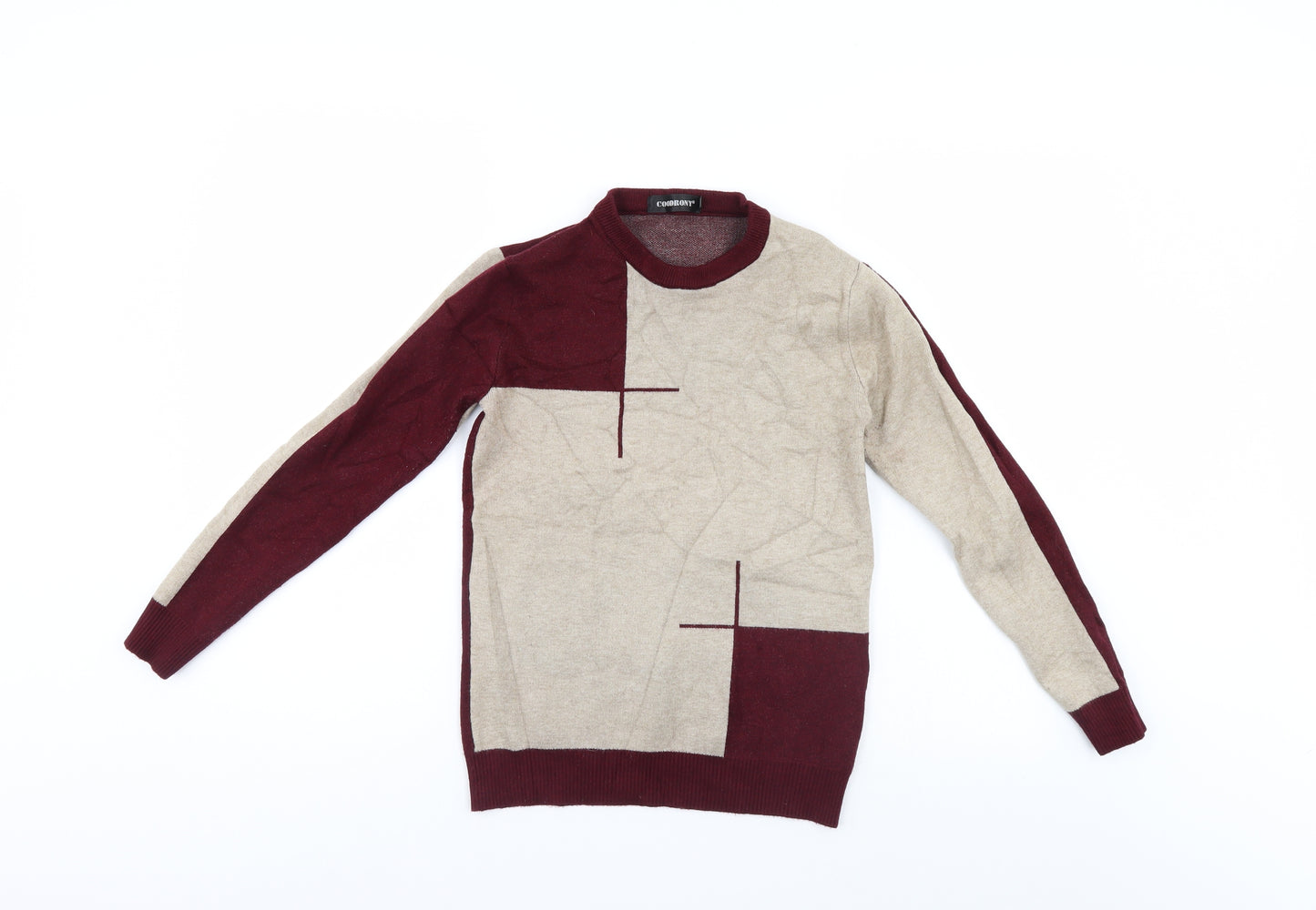 Goodrony Mens Multicoloured   Pullover Jumper Size XS