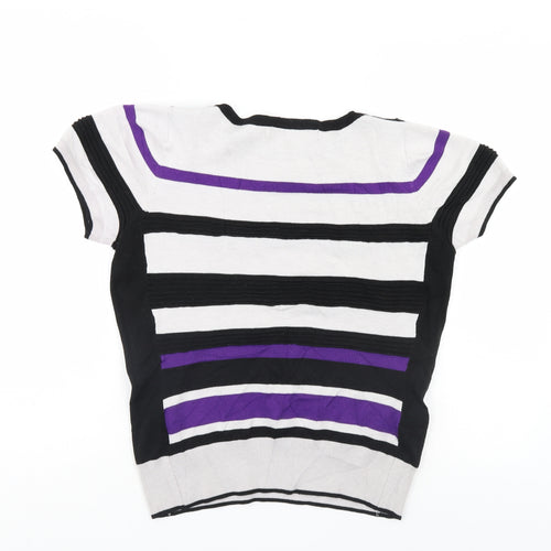 Principles Womens Multicoloured Striped  Pullover Jumper Size 14