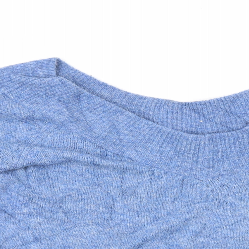 H&M Womens Blue   Pullover Jumper Size S