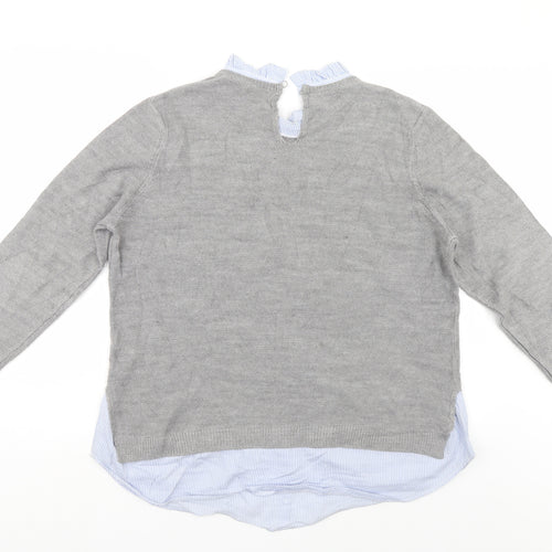 Papaya Womens Grey   Pullover Jumper Size 20