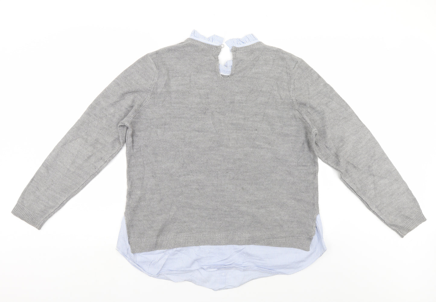 Papaya Womens Grey   Pullover Jumper Size 20