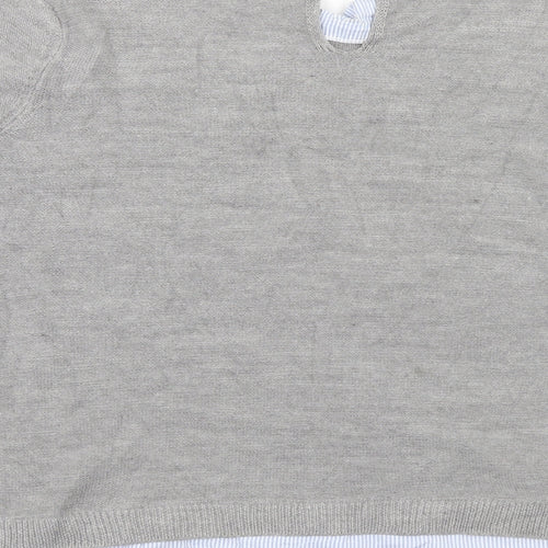 Papaya Womens Grey   Pullover Jumper Size 20
