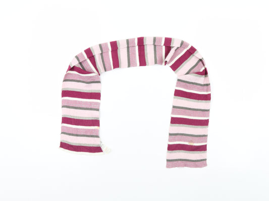 George Girls Pink Striped  Scarf Scarves & Wraps One Size