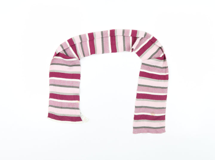 George Girls Pink Striped  Scarf Scarves & Wraps One Size