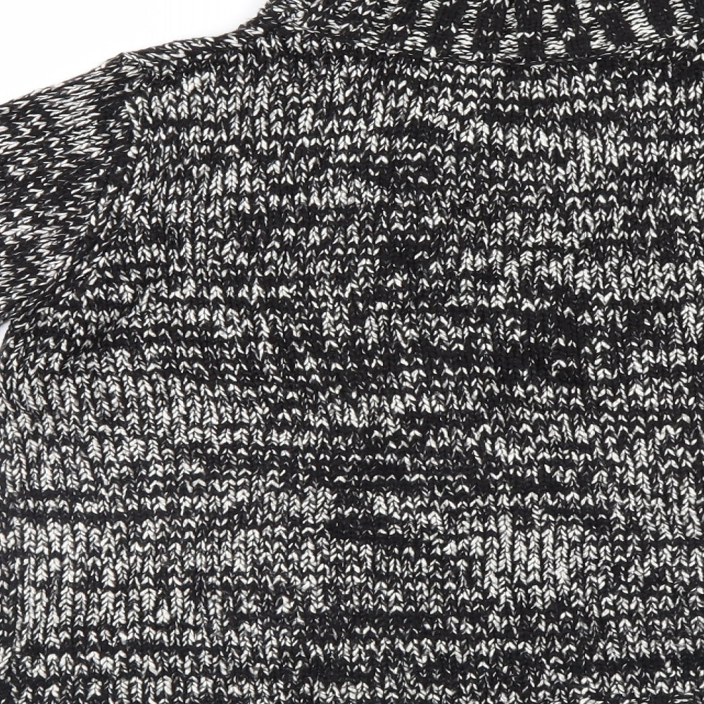 Zara Womens Black   Pullover Jumper Size S