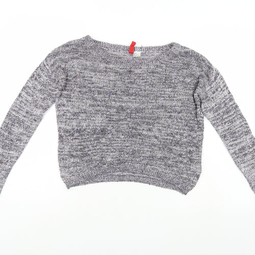 Divided Womens Multicoloured   Pullover Jumper Size 6