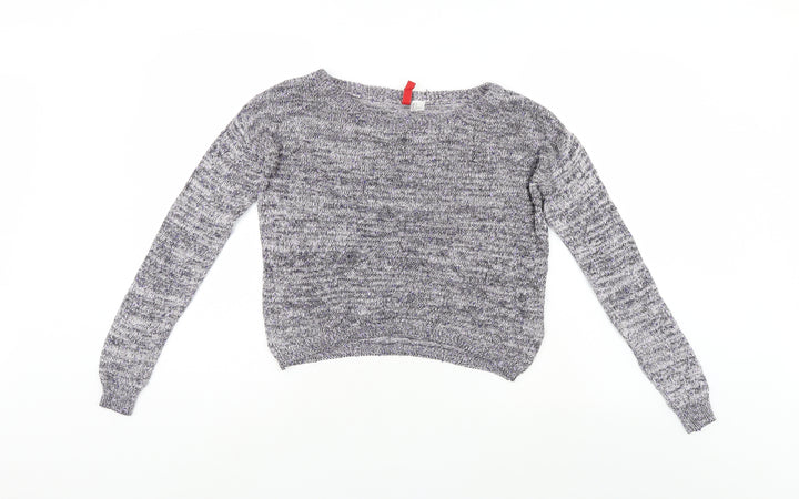 Divided Womens Multicoloured Pullover Jumper Size 6