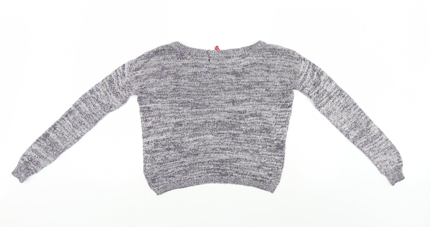 Divided Womens Multicoloured   Pullover Jumper Size 6