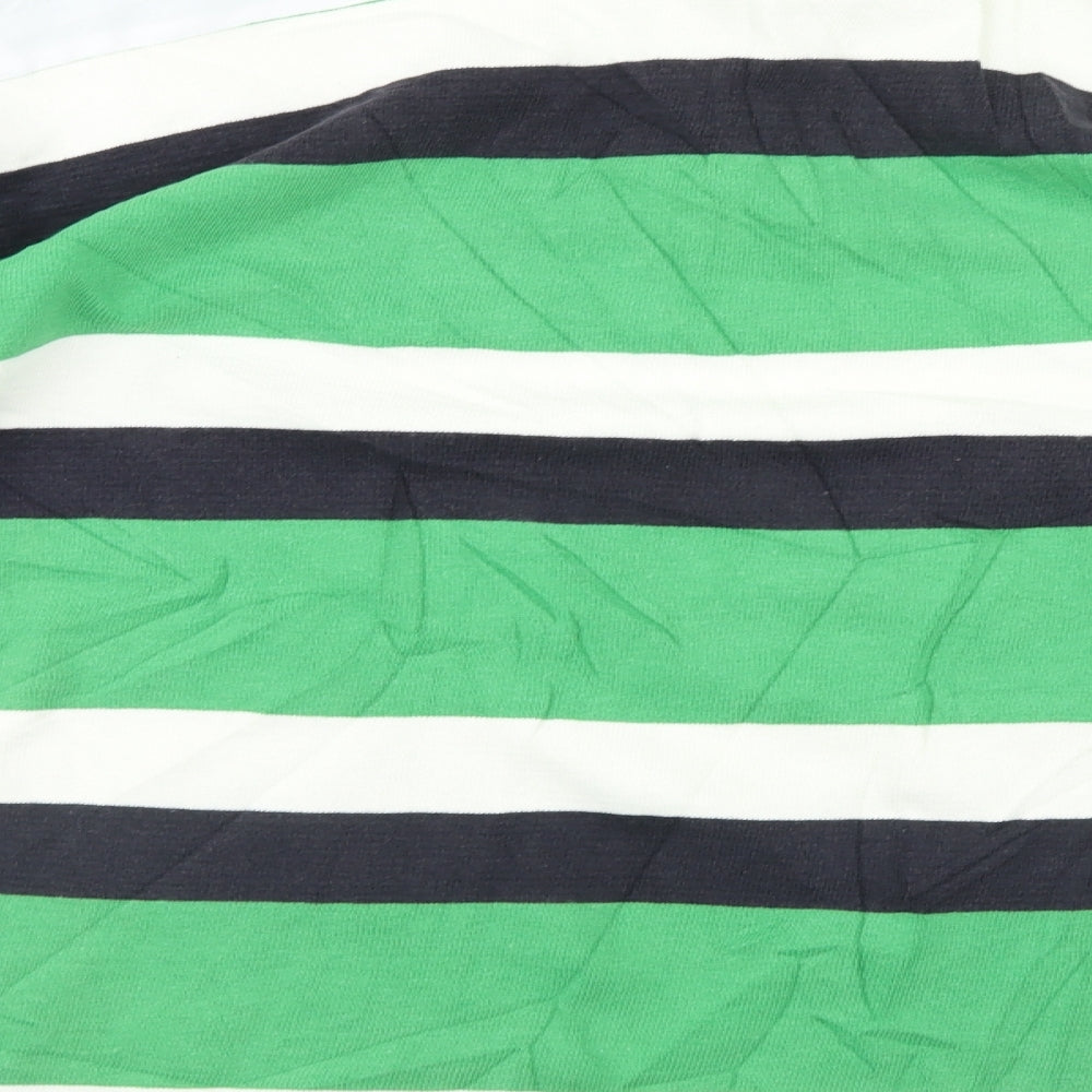 Peverin Mens Multicoloured Striped   Polo Size XL
