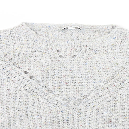 Top Shop Womens Grey   Pullover Jumper Size M
