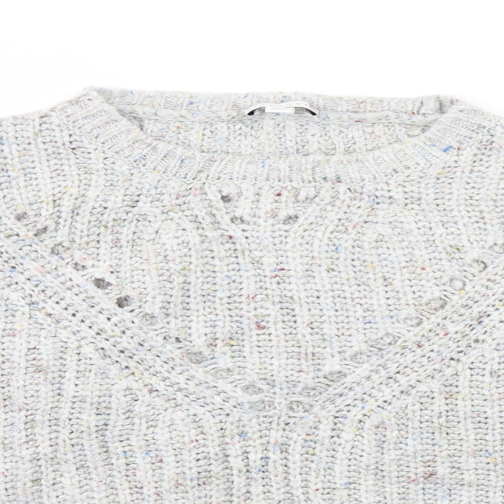 Top Shop Womens Grey   Pullover Jumper Size M