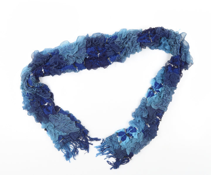 Preworn Womens Blue    Scarf
