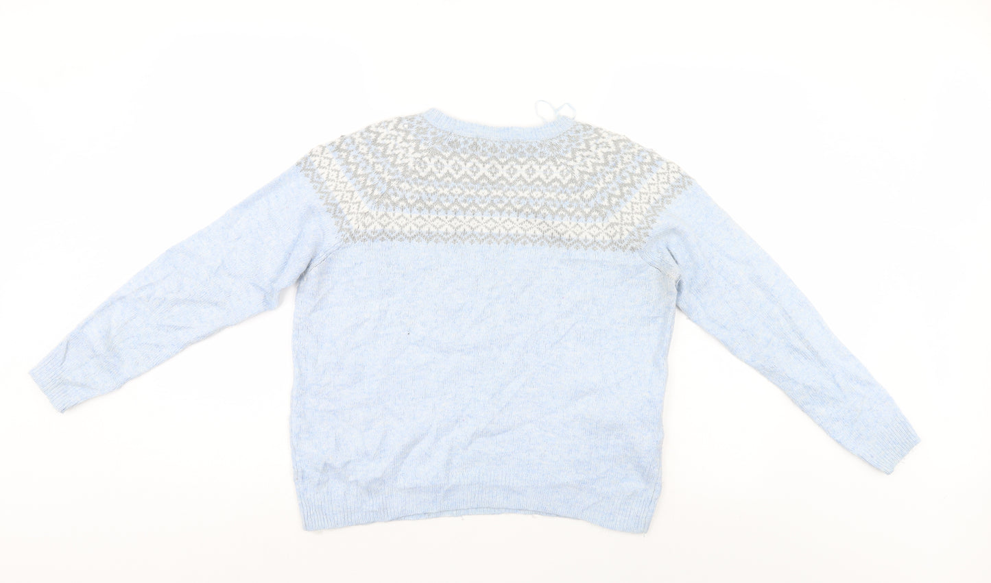M&S Womens Blue   Pullover Jumper Size M