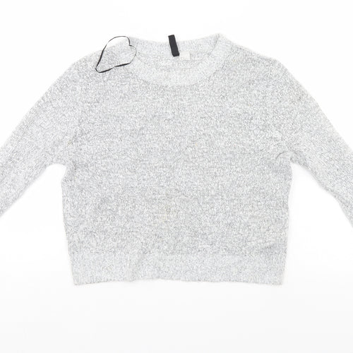 Divided Womens Grey   Pullover Jumper Size M