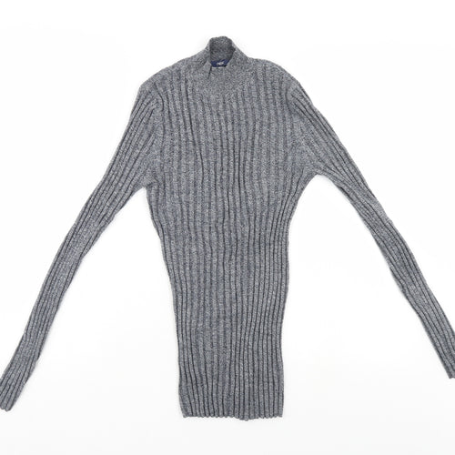 NEXT Womens Blue   Henley Jumper Size 10