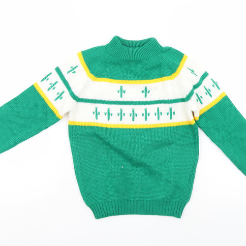 Preworn Womens Green   Pullover Jumper Size 4