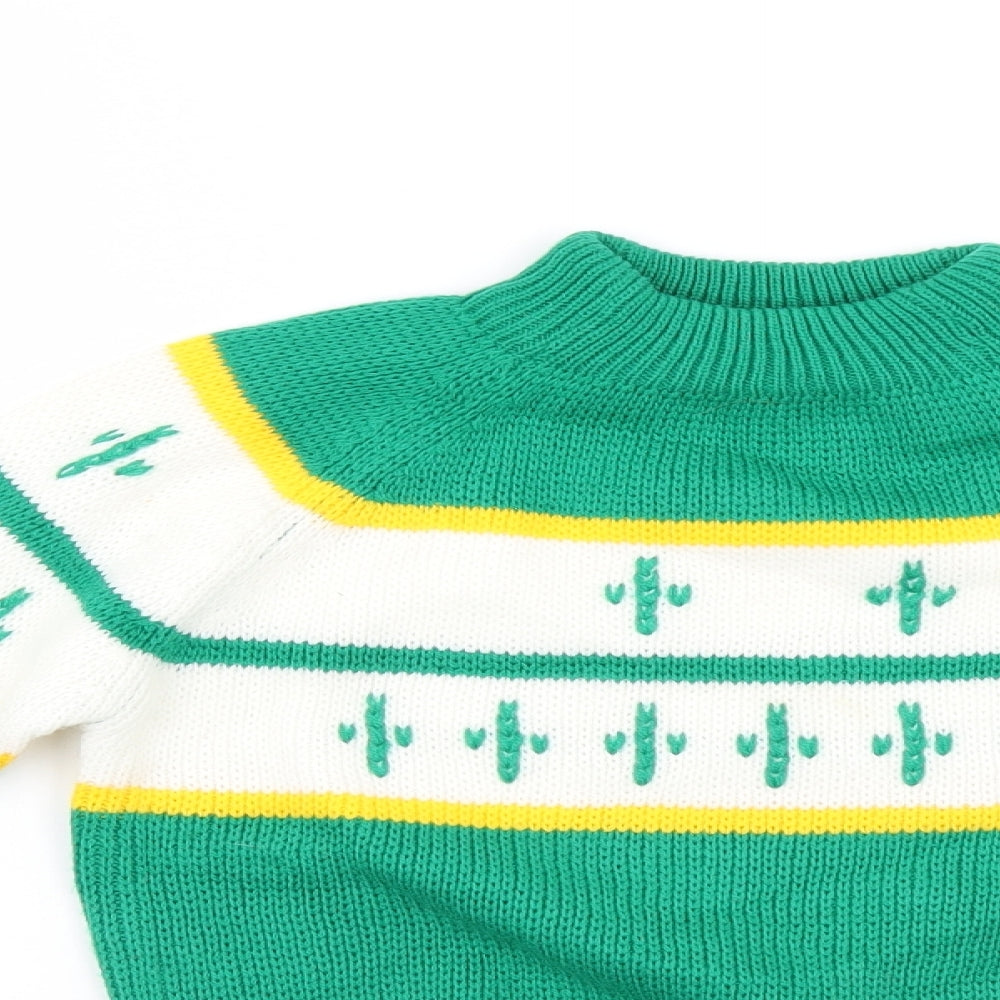Preworn Womens Green   Pullover Jumper Size 4