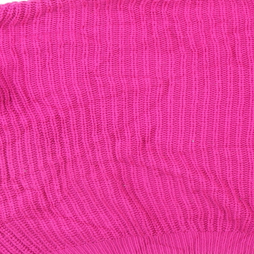 George Girls Pink   Cardigan Jumper Size 6-7 Years
