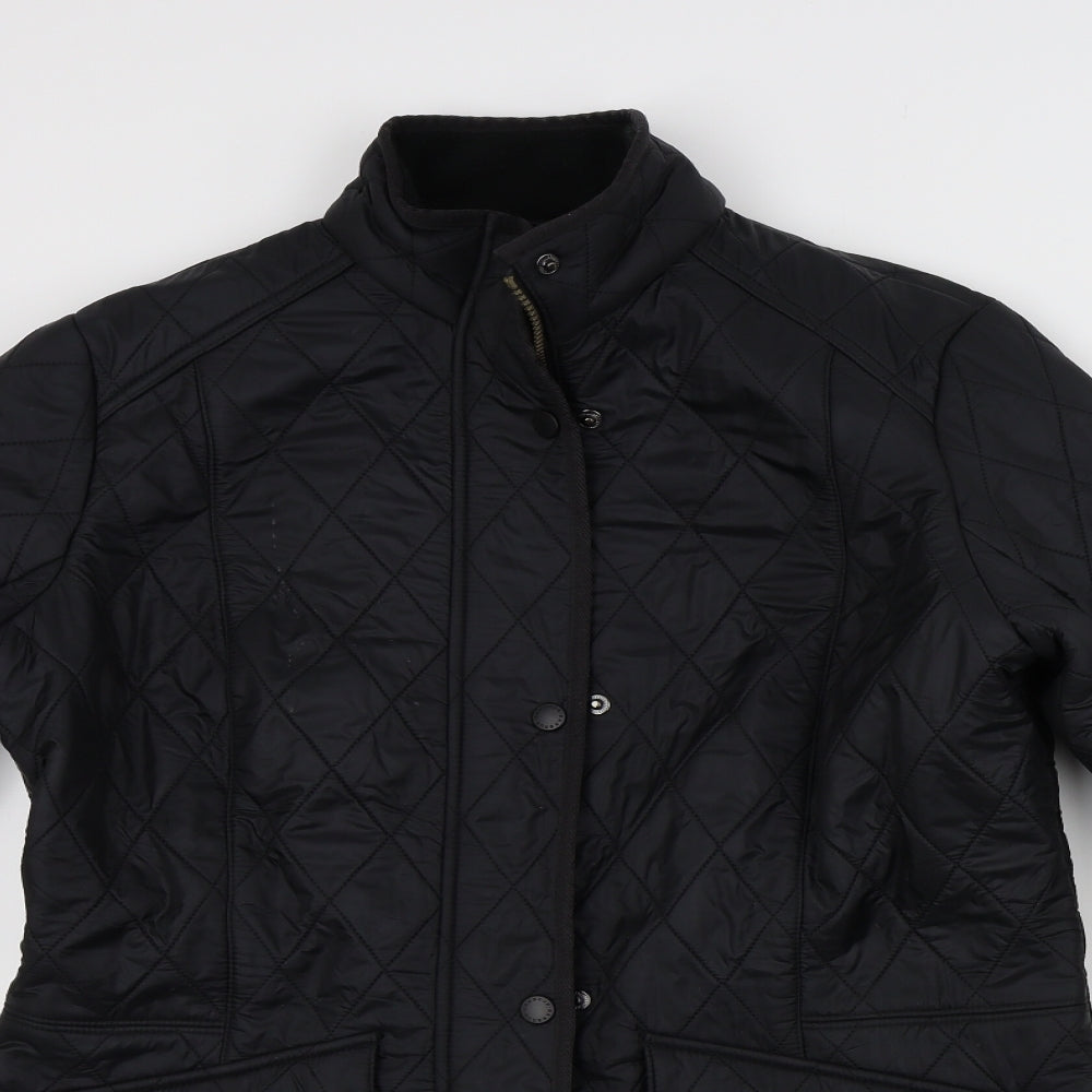 Barbour Womens Black  Softshell Jacket  Size 14  - Front pocket