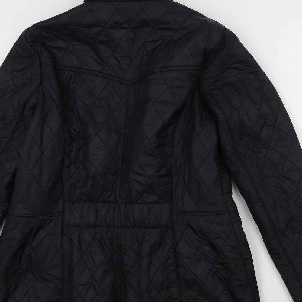 Barbour Womens Black  Softshell Jacket  Size 14  - Front pocket