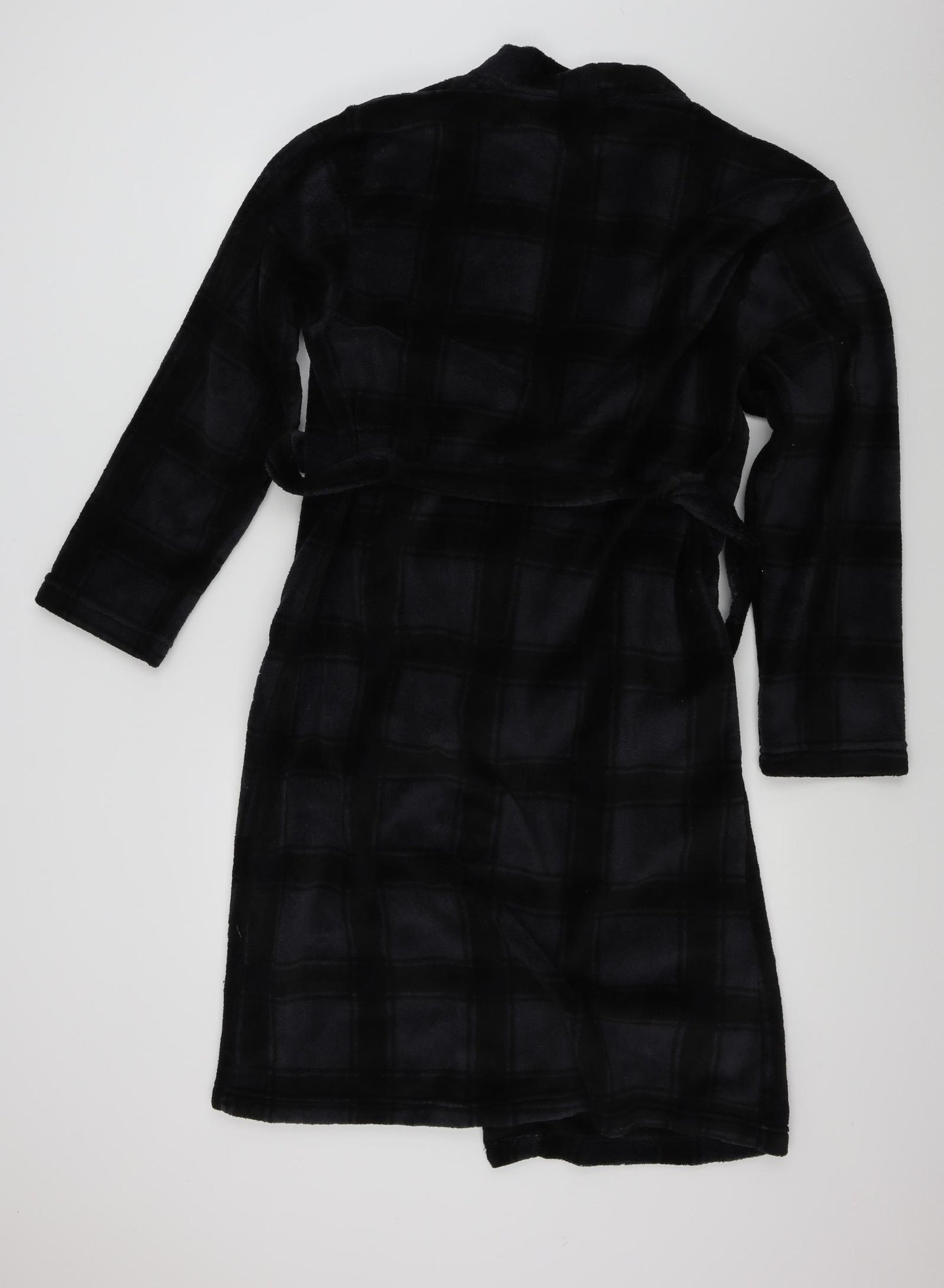 George Mens Multicoloured    Robe Size S  - grey and black check