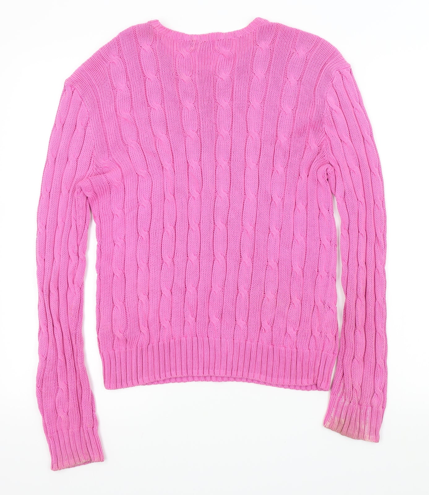 Polo Ralph Lauren Womens Pink    Jumper Size L