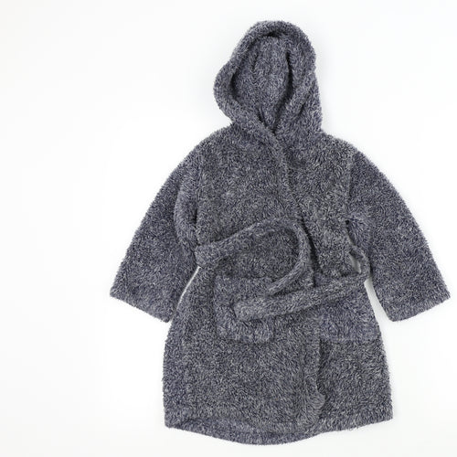 Peackocks Boys Blue    Robe Size 3-4 Years  - Pockets