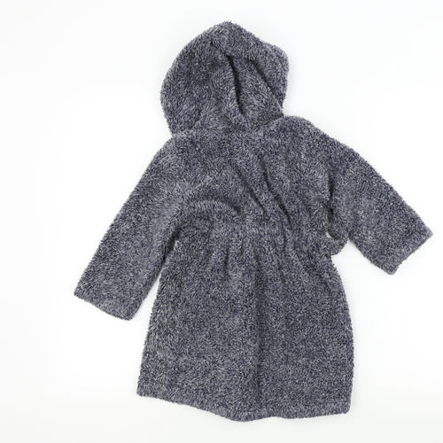 Peackocks Boys Blue    Robe Size 3-4 Years  - Pockets
