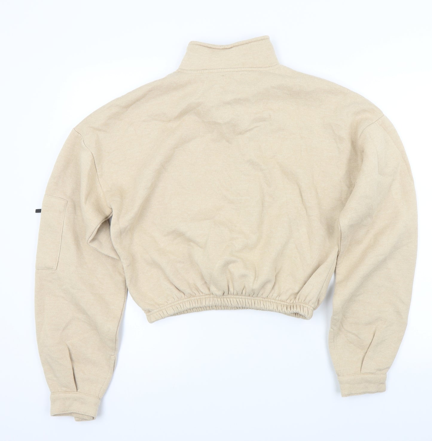 Pretty little thing Womens Beige   Pullover Hoodie Size S