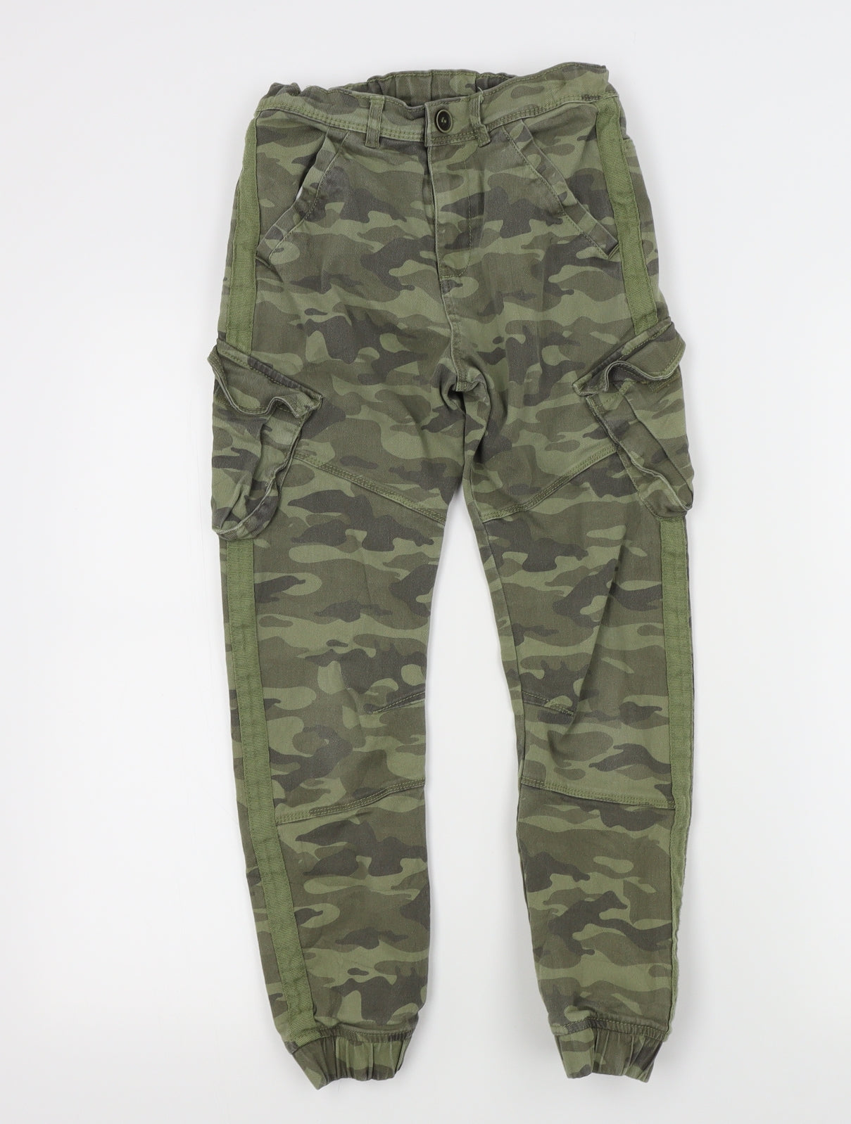TU Boys Multicoloured Camouflage  Cargo Trousers Size 10 Years