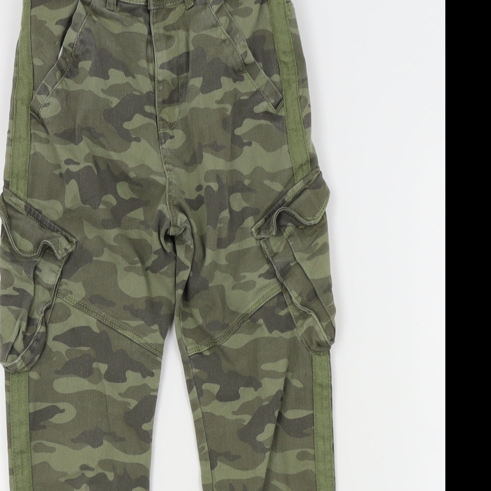 TU Boys Multicoloured Camouflage  Cargo Trousers Size 10 Years