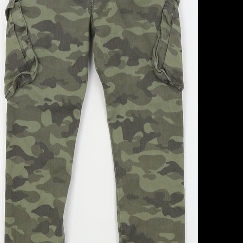 TU Boys Multicoloured Camouflage  Cargo Trousers Size 10 Years